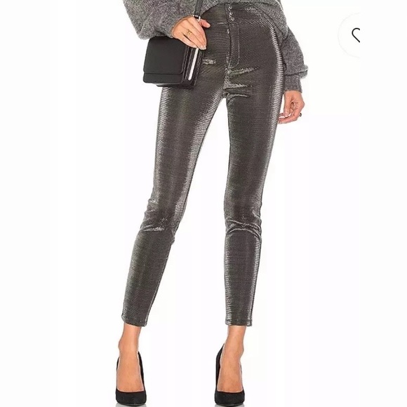 NWT lovers + friends metallic legging/pants small